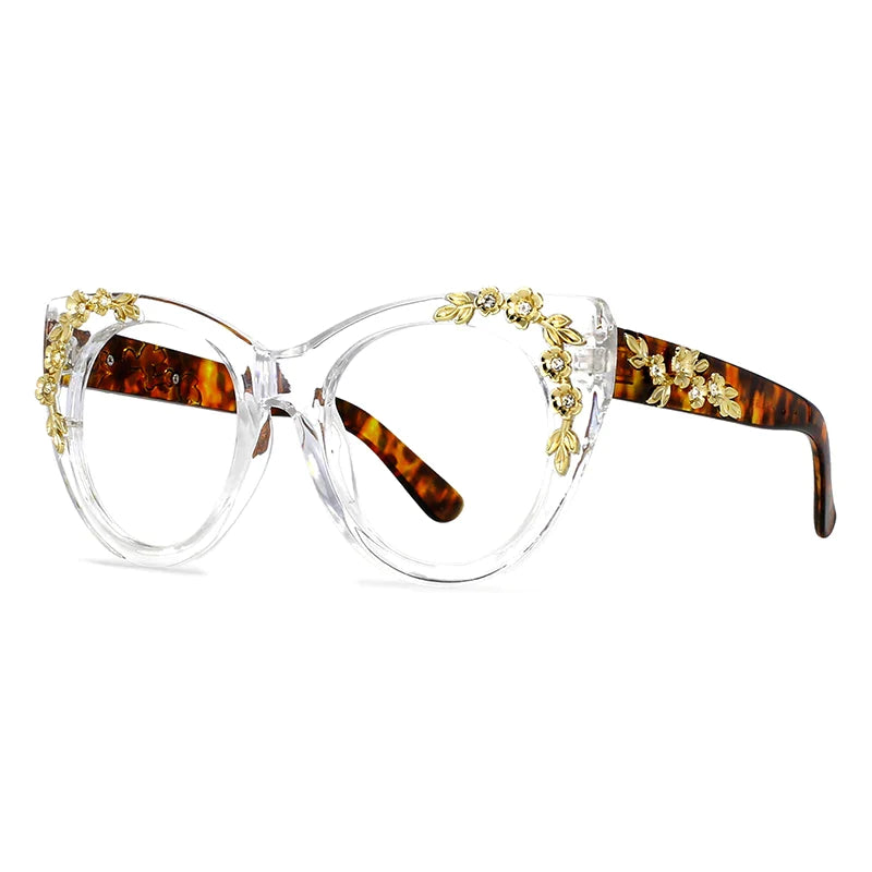 Vintage Flowers Reading Glasses