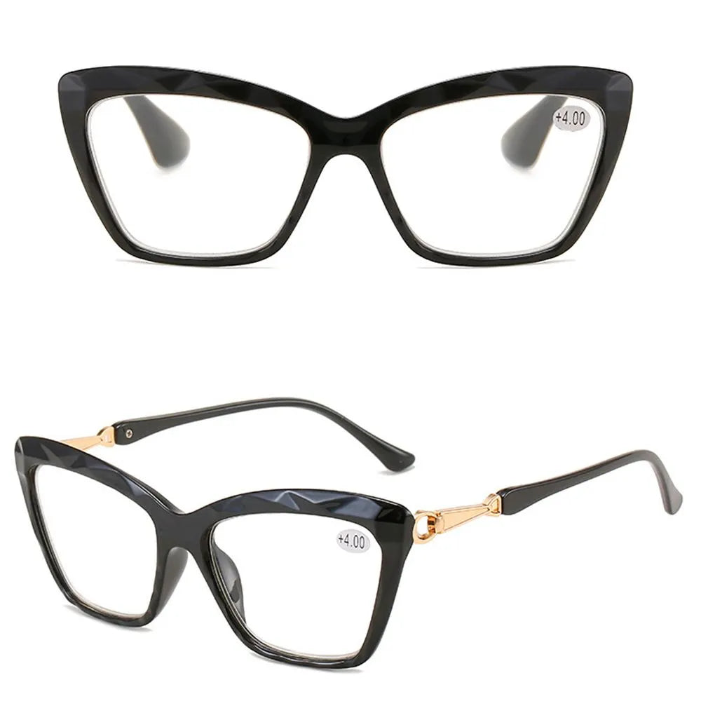 Large Cat Eye Reading Glasses