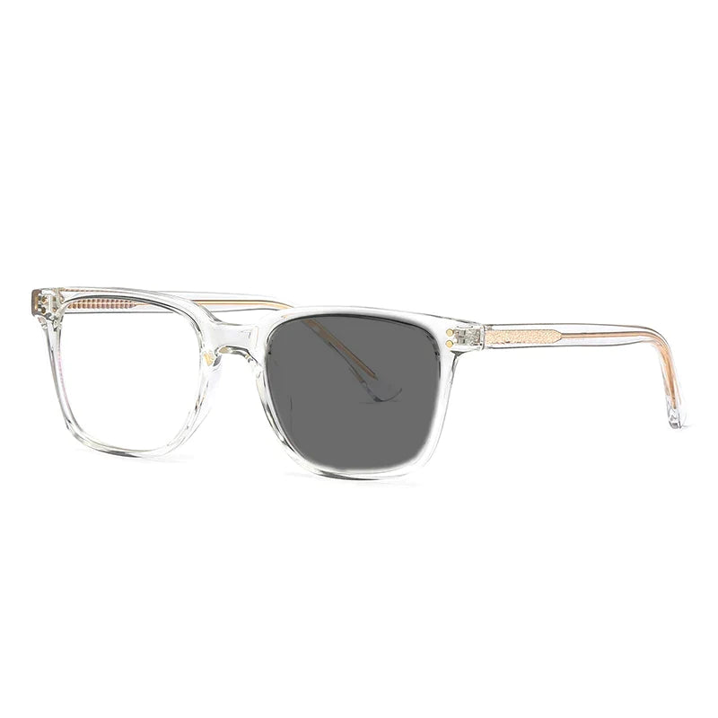 Classic Square Photochromic Lenses Reading Glasses