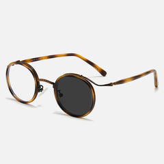 Round Retro Photochromic Reading Glasses