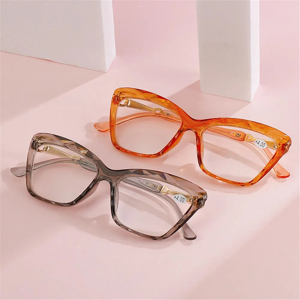 Large Cat Eye Reading Glasses