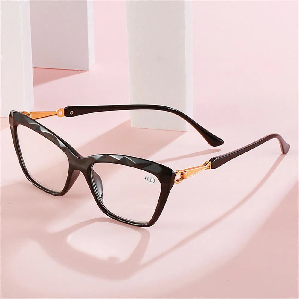 Large Cat Eye Reading Glasses