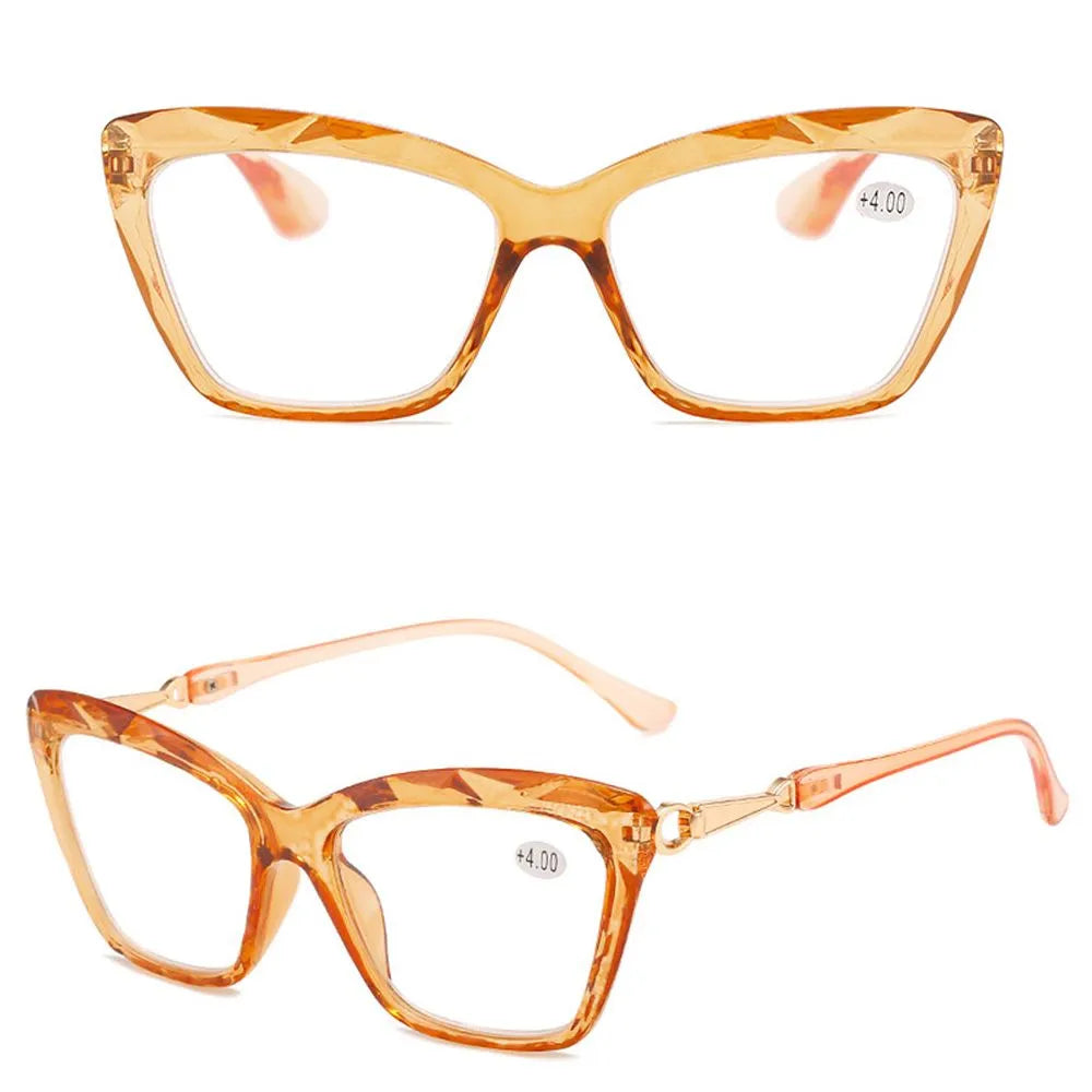 Large Cat Eye Reading Glasses